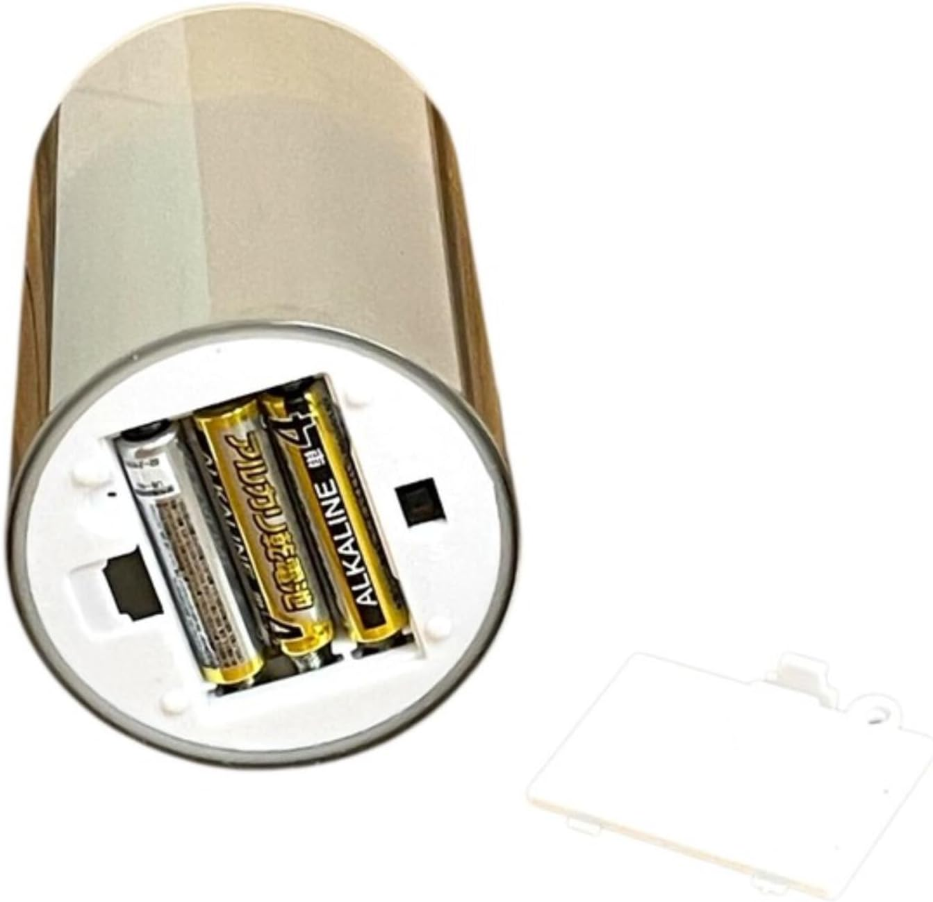 Vivienne 16300CL-GR LED Candle, 3.0 X 3.9 Inches (7.5 X 10 Cm), Gray