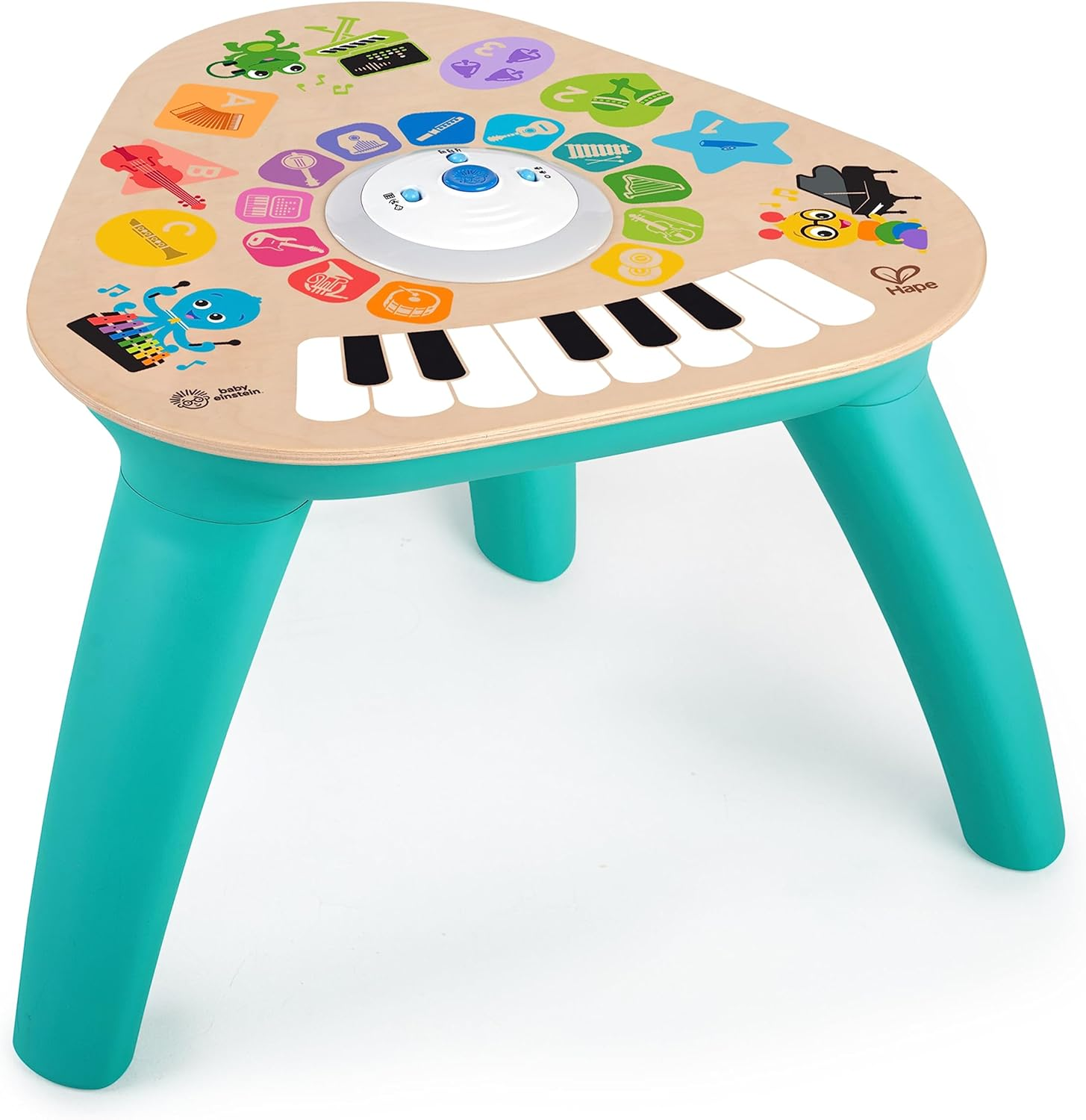 Baby Einstein Clever Composer Tune Table Magic Touch Electronic Wooden Activity Toddler Toy, Ages 6 Months + image number 5