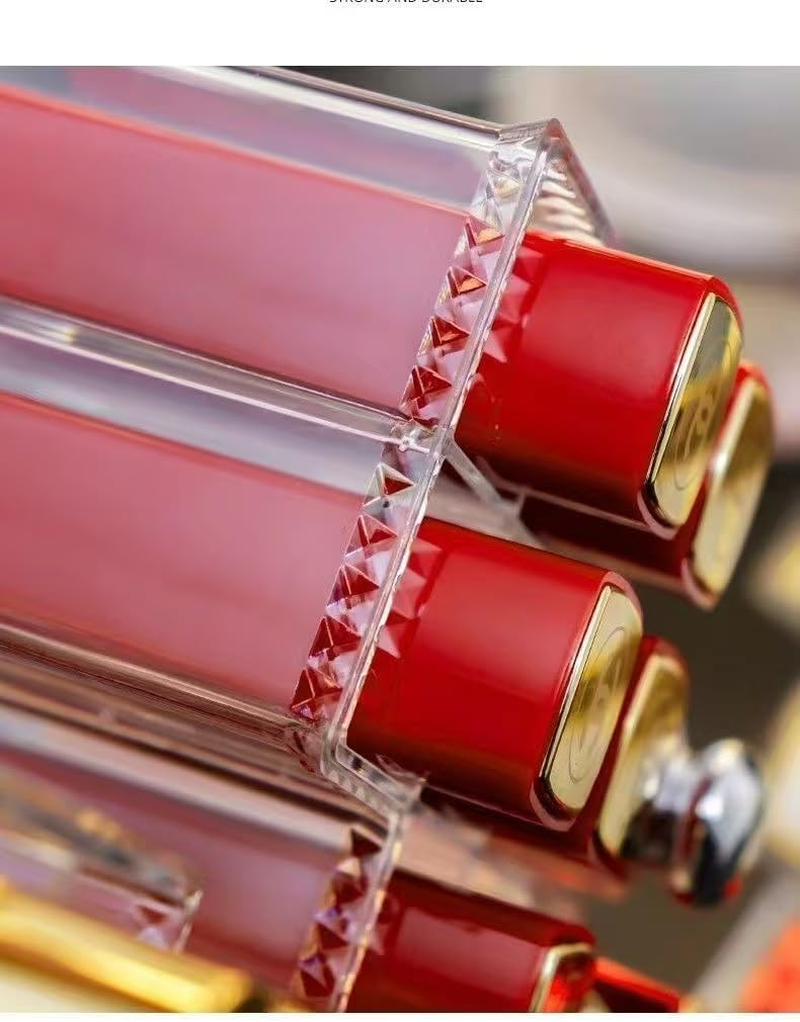 Lipstick Organizer, 28 Slots Acrylic Lipstick Holder, Stackable Lip Gloss Organizer, Fish Lipstick Tower Holder Storage for Cosmetic Bathroom Vanity Countertop Display (28 Slots, One Size) image number 4