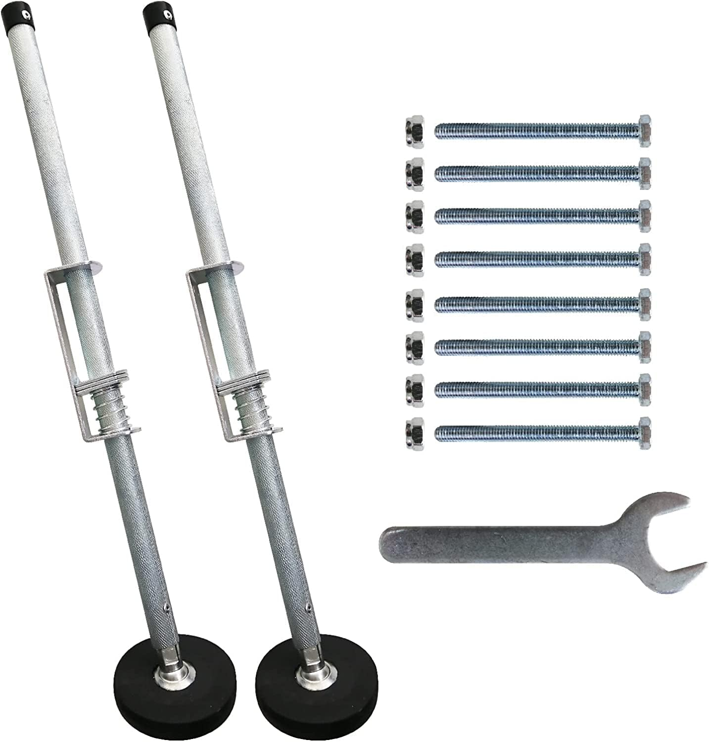 Tougher Ladder Leveler Pair,Ladder Accessories Tools Working on Stairs, Adjustable Ladder Leveler for Stable Platform and Ground Level for All Surfaces-Standard Version （20"） image number 5