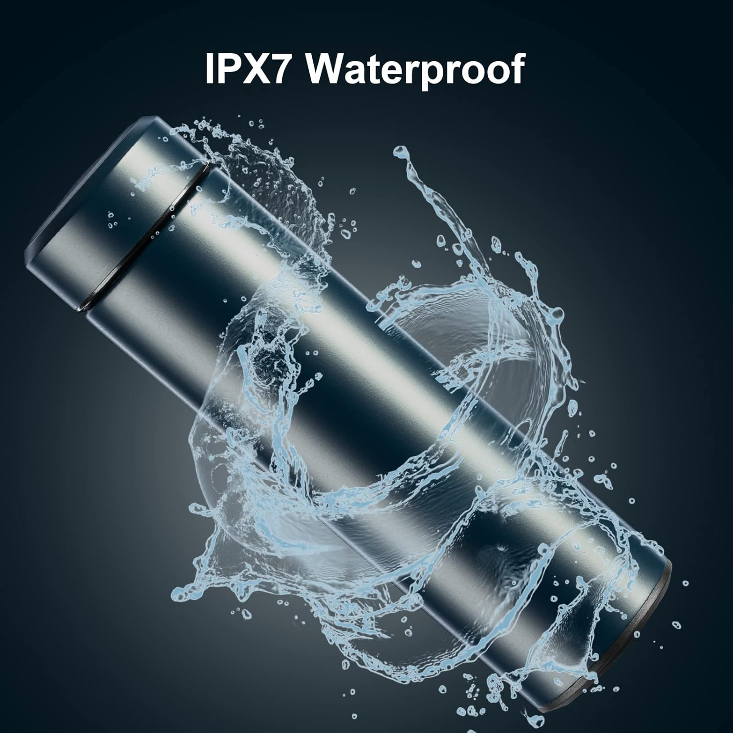 PARACITY Insulated Water Bottle,17 Oz Stainless Steel Thermo, Double Wall Vacuum Simple Modern Water Bottle, Metal Water Bottle Keeps Hot for 12 Hrs, Cold for 24 Hrs, for Coffee, Drinks image number 2