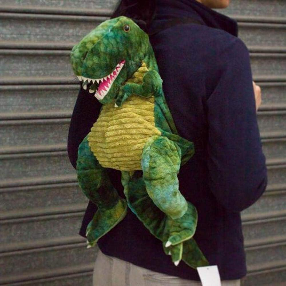 Johnco FS011 Green Dinosaur Backpack image number 2
