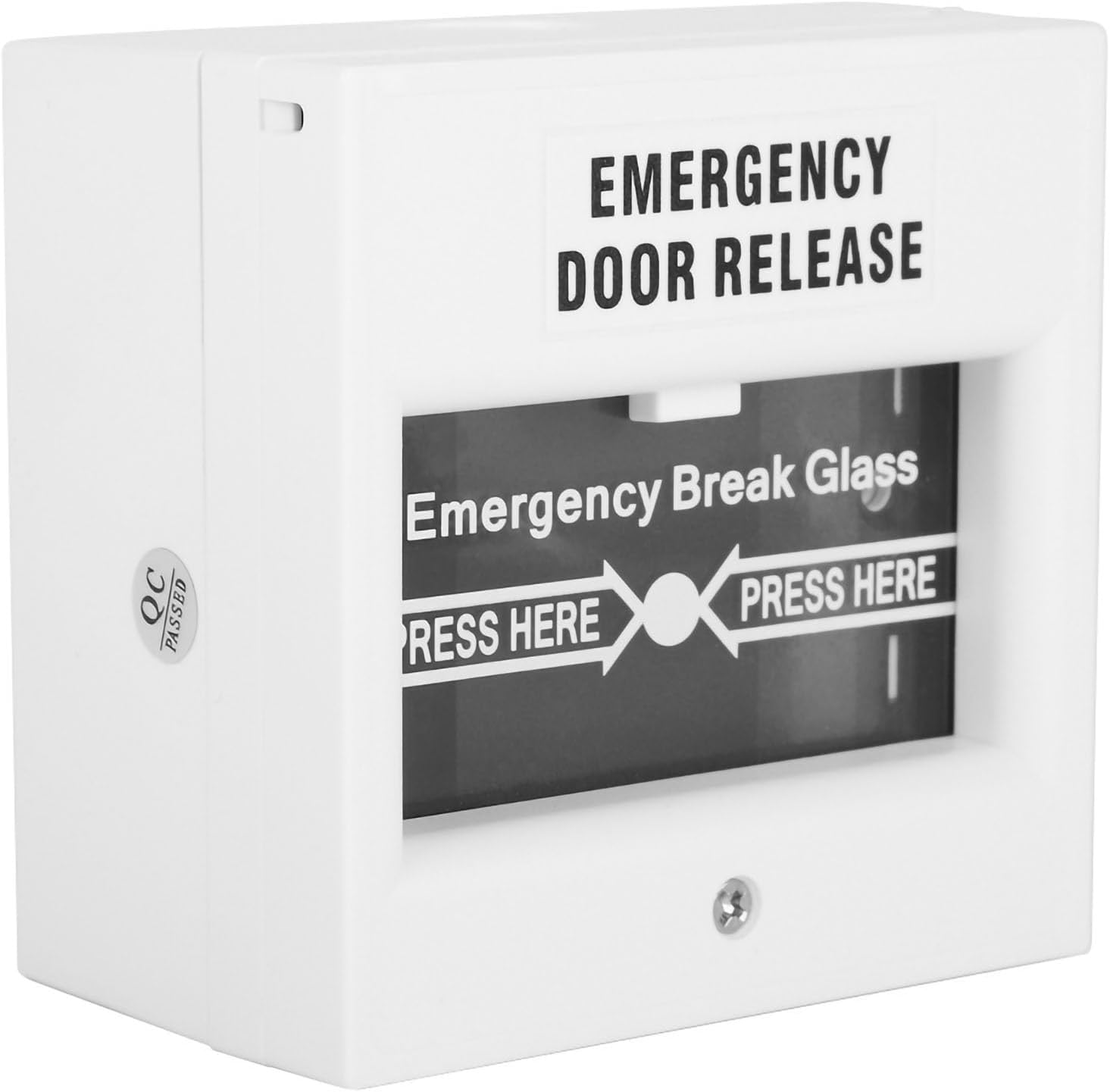 Emergency Security Door Opener Fire Alarm Glass Break Alarm Button, Support Electric Control, Fireproof Material, for Home or Mall image number 1