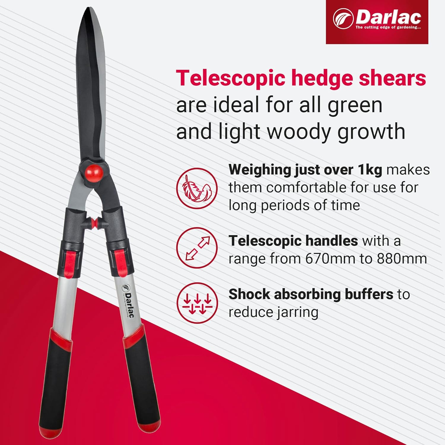 Darlac - Telescopic Lawn Shear image number 3