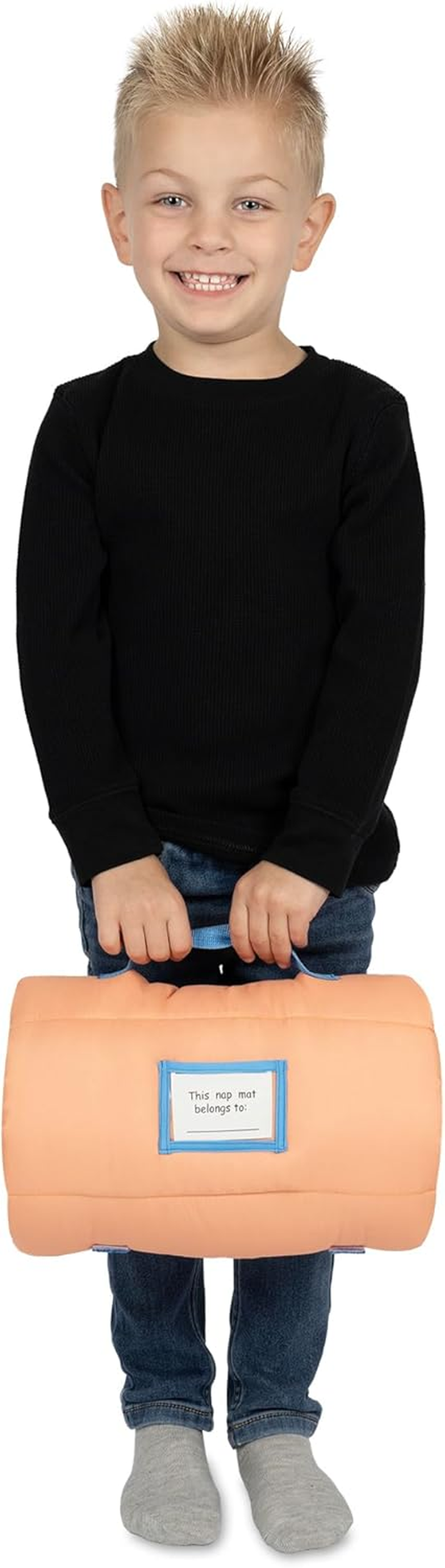 Bluey Kids Nap-Mat Set &ndash; Includes Pillow and Fleece Blanket &ndash; Great for Boys or Girls Napping during Daycare or Preschool - Fits Toddlers and Young Children image number 4