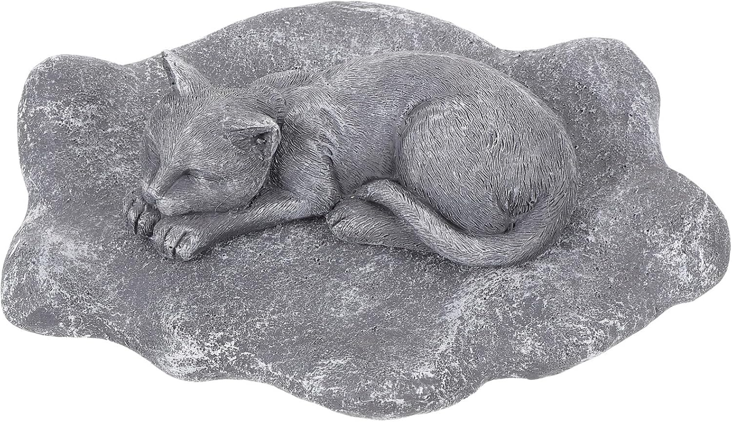 TEHAUX Pet Memorial Stone Statue, Cat Resin Tombstone, Dog Headstones, Memorial Garden Ornaments for Garden, Lawn, Home Decor image number 5