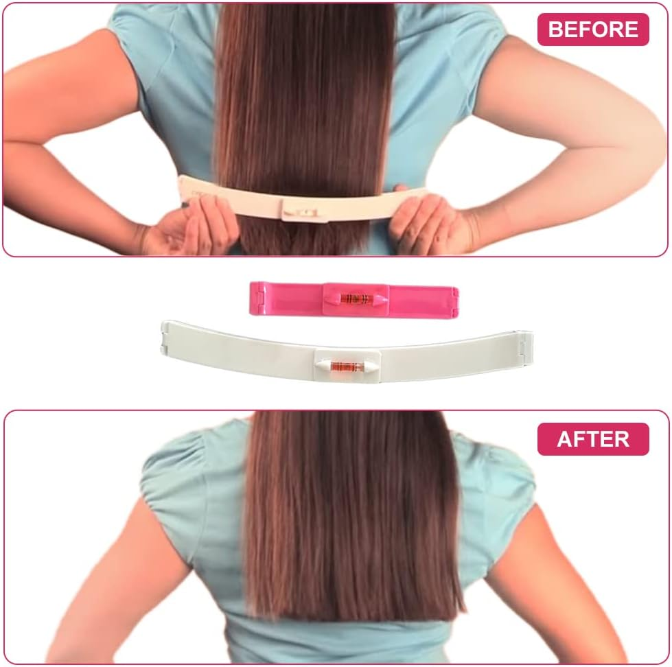 Hair Cutting Aid Clip Advanced Hairdressing Assistant with Clip, DIY Home Trimmer Styling for Layered Bangs, Coils, Double Trim image number 5