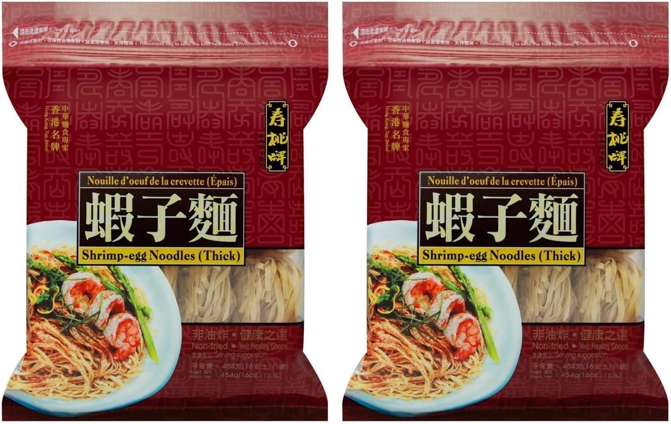 Sau Tao Shrimp Thick Egg Noodle 454 G