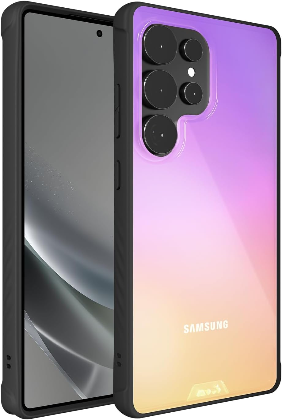 Mous for Samsung Galaxy S25 plus Case Clear - Clarity - Scratch Resistant Crystal Clear & Slim Design - Protective Shockproof Phone Cover image number 4