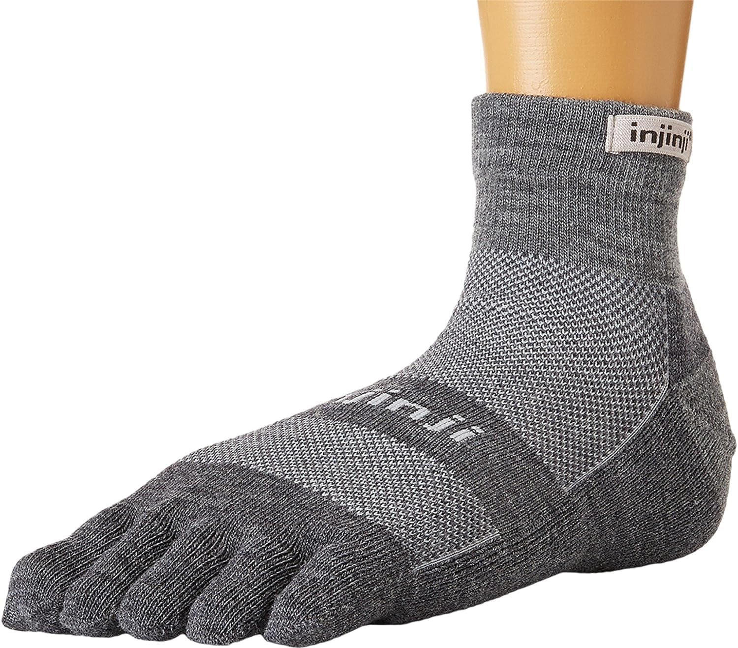 Injinji 2.0 Outdoor Midweight Mini Crew Nuwwol Socks image number 2
