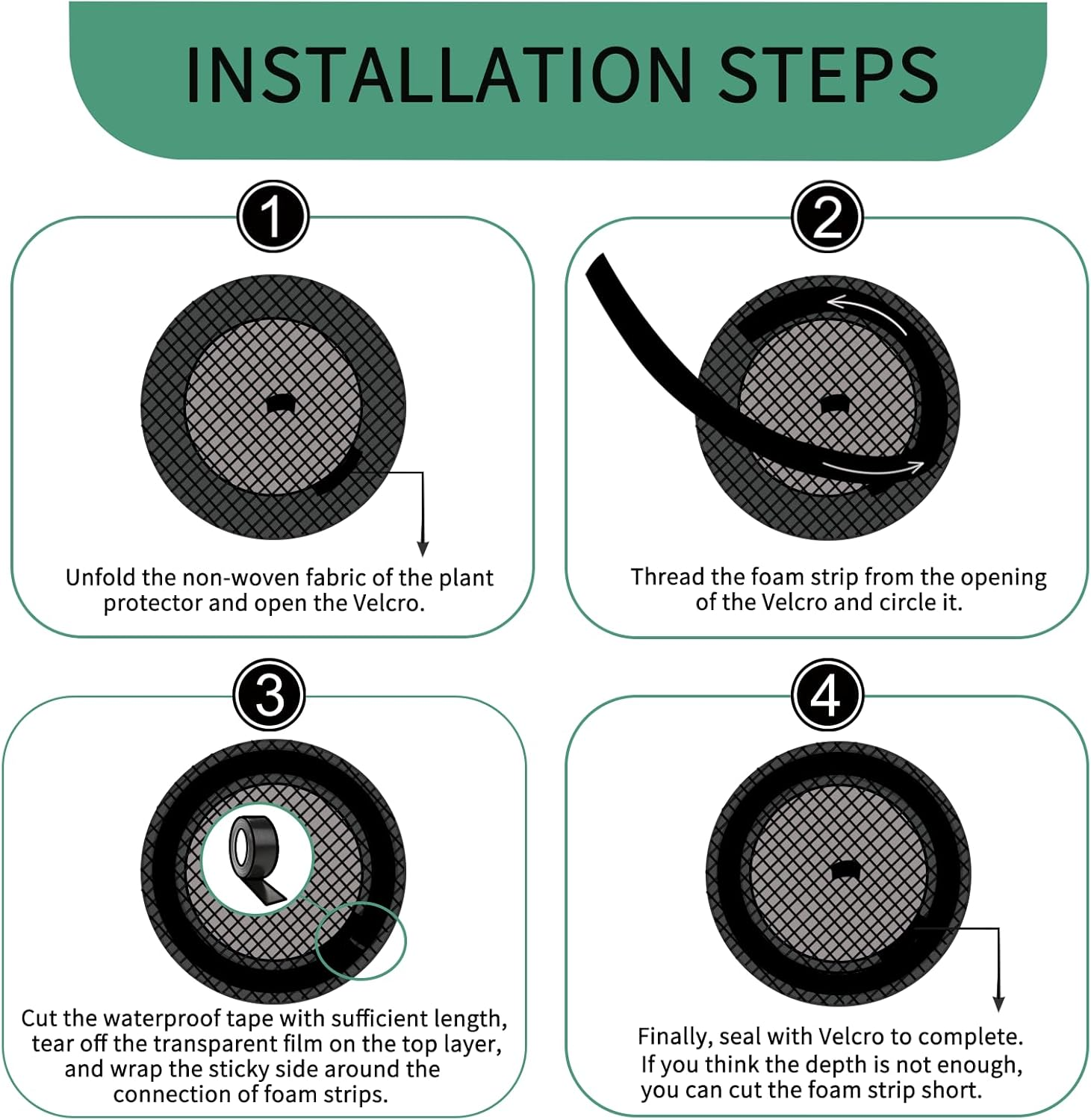 Floating Island Plant Protectors, Floating Plant Support Rings, and Fish Barriers Are Used to Protect Floating Island Plants in Ponds and Garden Water Features from Being Harmed by Koi (2, Black) image number 6