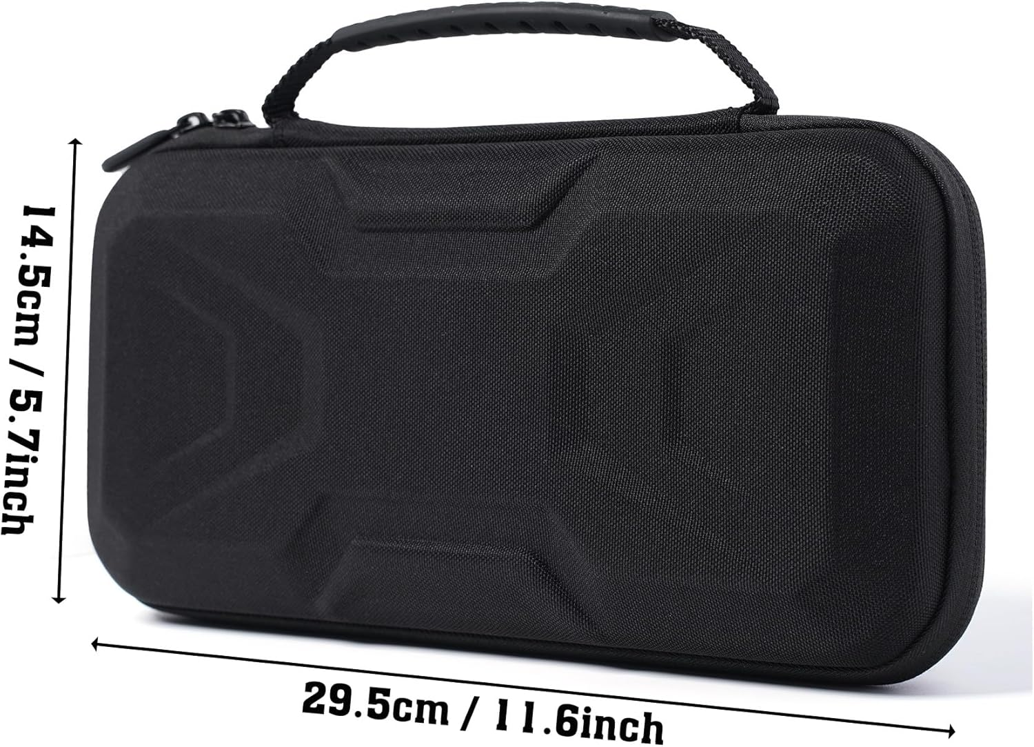 Protective Hard Travel Case for Nintendo Switch 2, Portable Storage Pouch with 10 Game Card Slots for 2025 NS2 Console and Accessories Carry Case (Black) image number 5