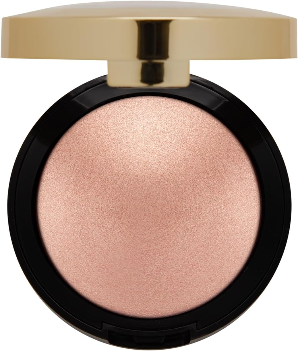 Milani Highlighter Makeup - Baked Contour Powder & Face Highligher, Made in Italy - Dolce Perla image number 5