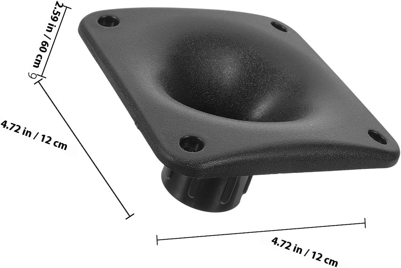 GAROZATION High Fidelity Outdoor Horn Speaker Compact Performance Audio Speaker for Stage Use Portable Black Tweeter Loudspeaker with Clear Sound and Easy Installation image number 2