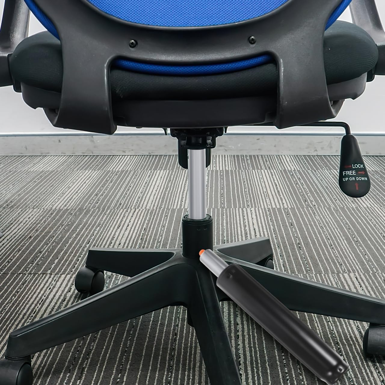 Operitacx Office Chair Cylinder Replacement, 5.0 Inch Heavy-Duty Gas Lift Cylinder Fits Most Chairs, 450 Lbs Universal Size Hydraulic Piston for Office Chairs - Tube Height 18Cm image number 4