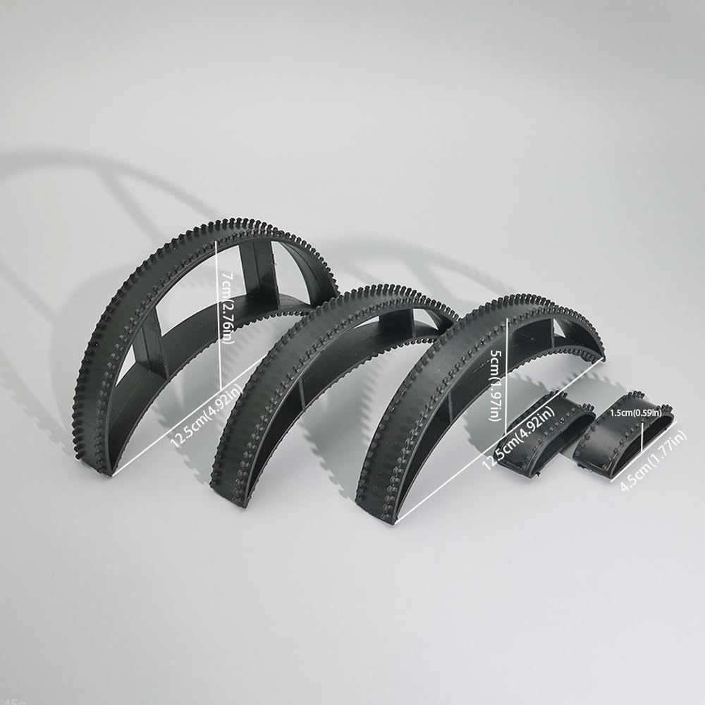 Laroal Pack of 10 Fluffy Hair Clips, Fluffy Hairdressing Tools for Women and Girls image number 5