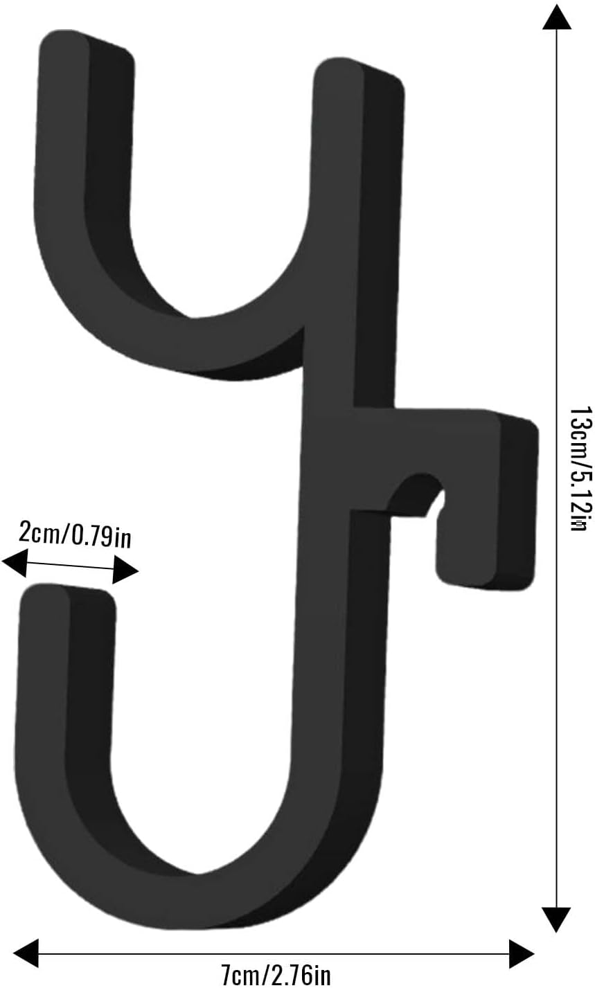 2Pcs Car Umbrella Hook, Multifunctional Car Organizer for Back Seat, Visor, Truck, Boat, Stroller, Wheelchair Accessories, Heavy Duty Non-Slip Auto Hanger image number 3