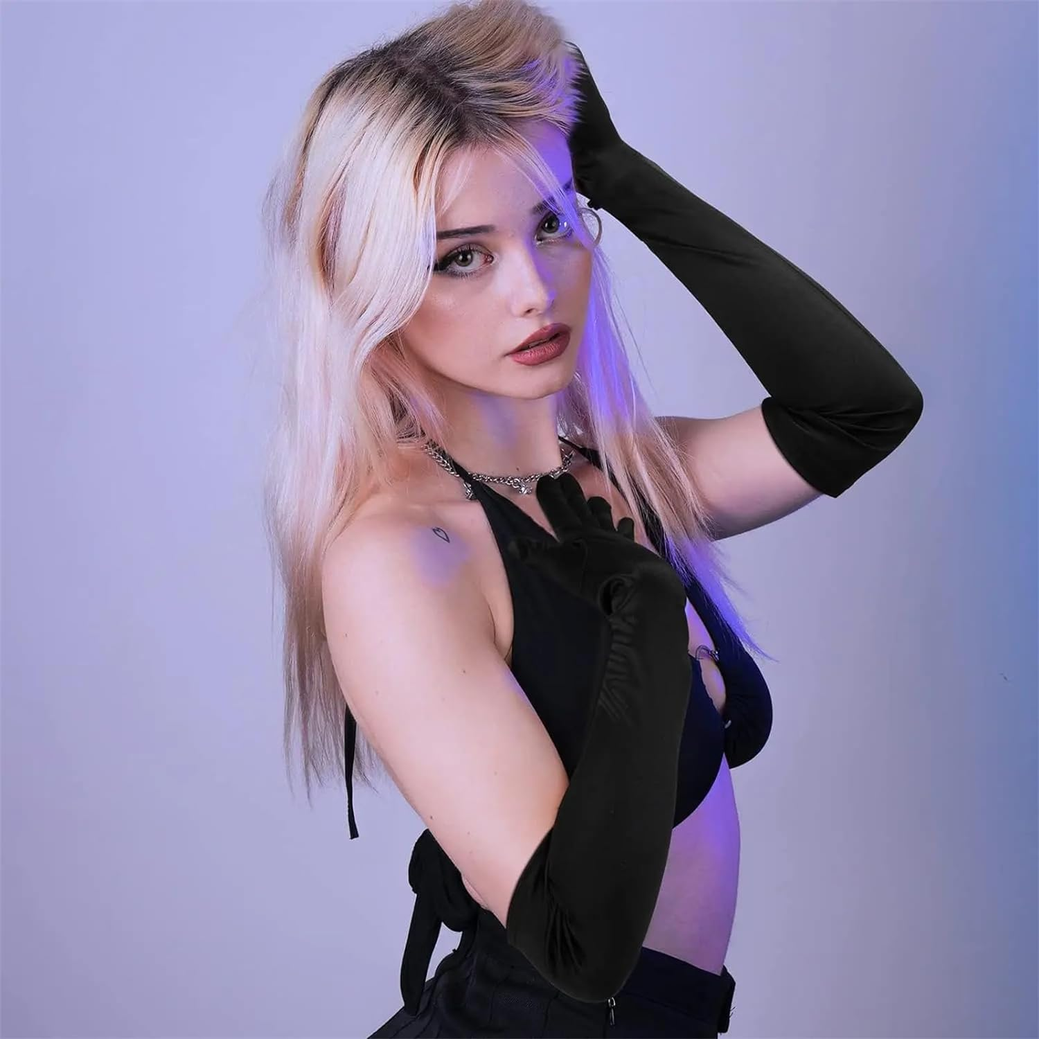 Feather Headwear,1920S Vintage Gatsby Party Headpiece Women Flapper Feather Headband Costume Accessories for Party Halloween(With Gloves)