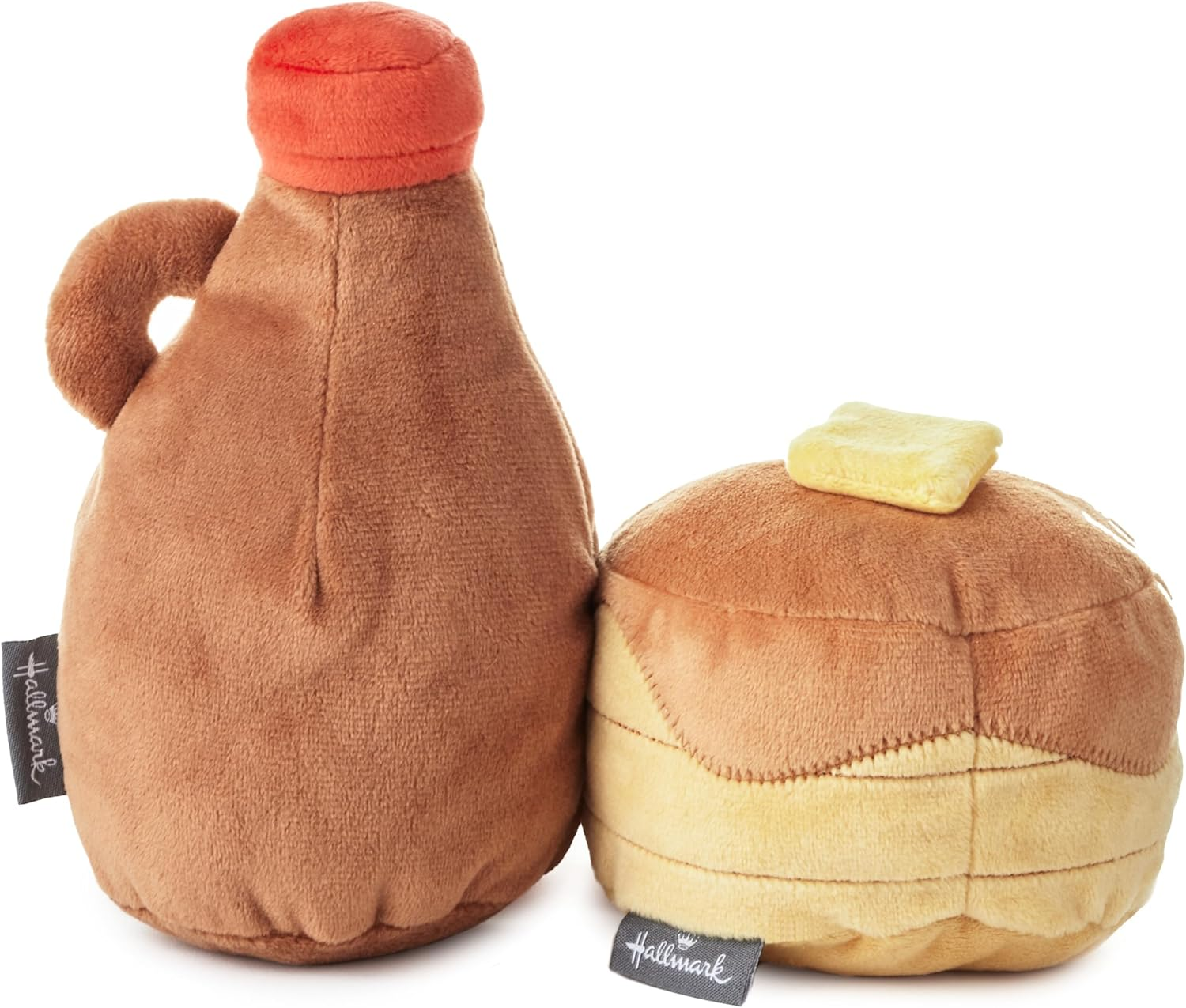 Hallmark Better Together Pancakes and Syrup Magnetic Plush, 5.5-Inch Height image number 5