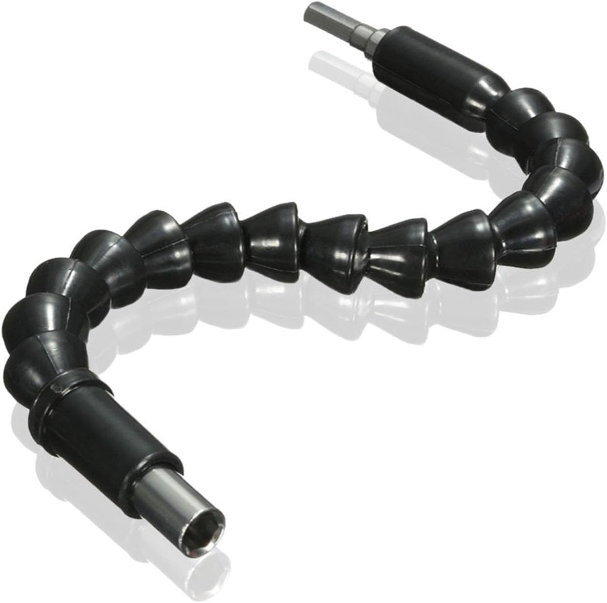 Riuulity Flexible Extension Screwdriver, Electric Drill, Hand Drill, High Accuracy, Snake Shape, Magnetic