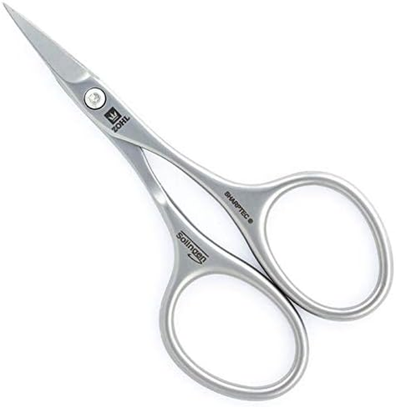 ZOHL Solingen Cuticle Scissors Sharptec with Manually Sharpened & Curved Blades - Made in Germany image number 5