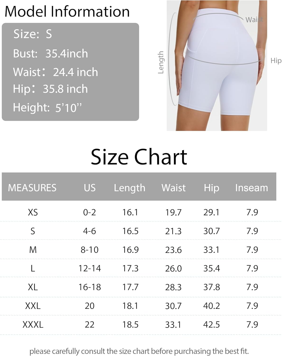 THE GYM PEOPLE Women'S High Waist Workout Shorts Stretchy Tummy Control Yoga Biker Running Shorts with Pockets image number 1