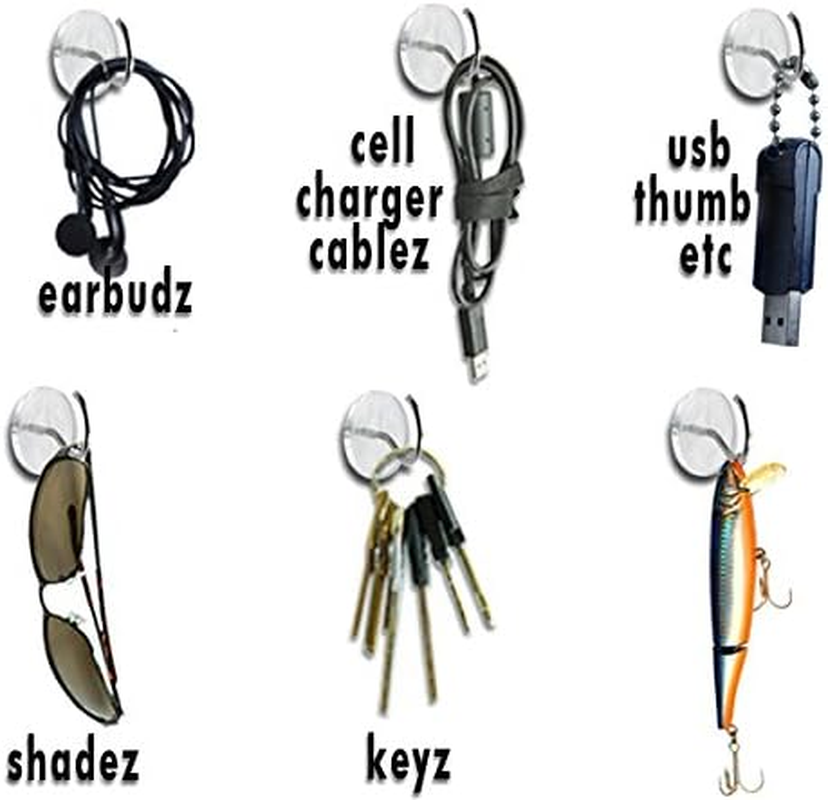 Crazy Tackz - 2 in 1: Push Pin with Hook or Thumb Tack with Hook - New Invention Hang 100'S of Items Interior or Exterior Decor at Home School Office DIY for Party or Holiday