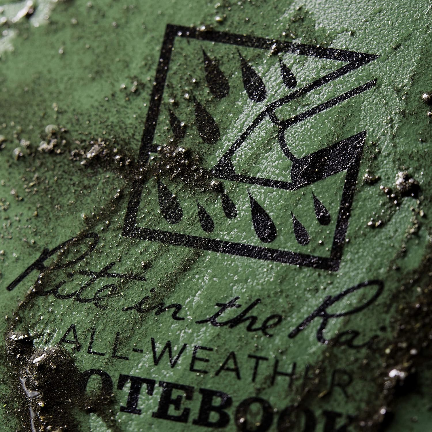 Rite in the Rain Weatherproof Side Spiral Notebook, 4.625" X 7", Green Cover, Universal Pattern, 3 Pack (No. 973L3) image number 6