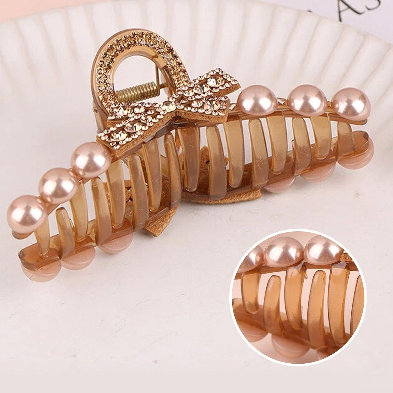 4 Pieces Retro Hair Clips, Elee Hair Clips, Hair Fixers, Decorations for Hairstyles, Accessories for Women. image number 1