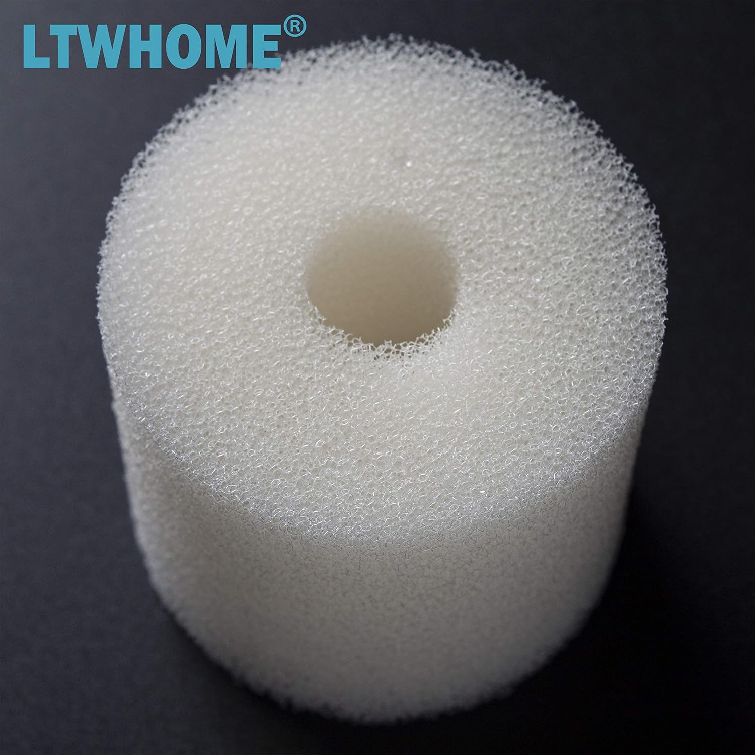 LTWHOME Compatible White Pre-Filter Foam Replacement for Oase Biomaster Filter, 45Ppi (Pack of 12) image number 1