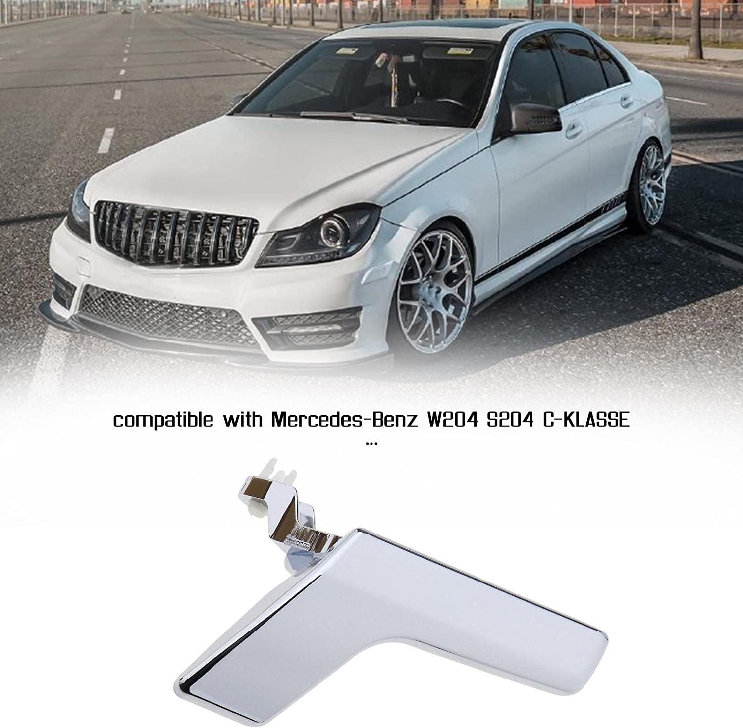 SING F LTD Car Right Interior Door Handle Repair Kit inside Right Front Rear Side Replacement Door Handle 2047202271 2047202663 Compatible with Mercedes-Benz W204 S204 C-KLASSE C250 C280 C300 C350 image number 2