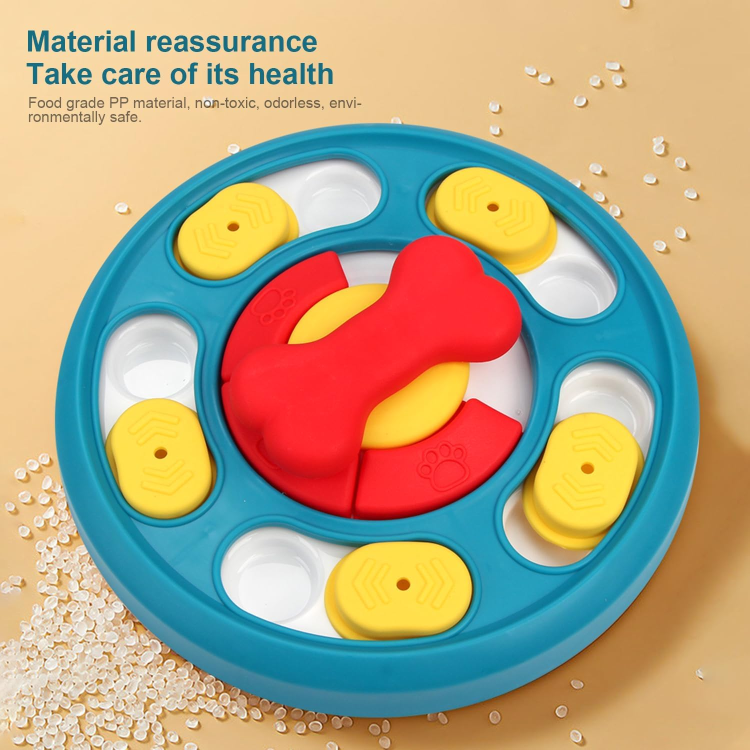 Coolplay Puzzle Game and Feeder, Dog Treat Dispenser, Enrichment Toys Interactive Toy for All Breed Dogs image number 1