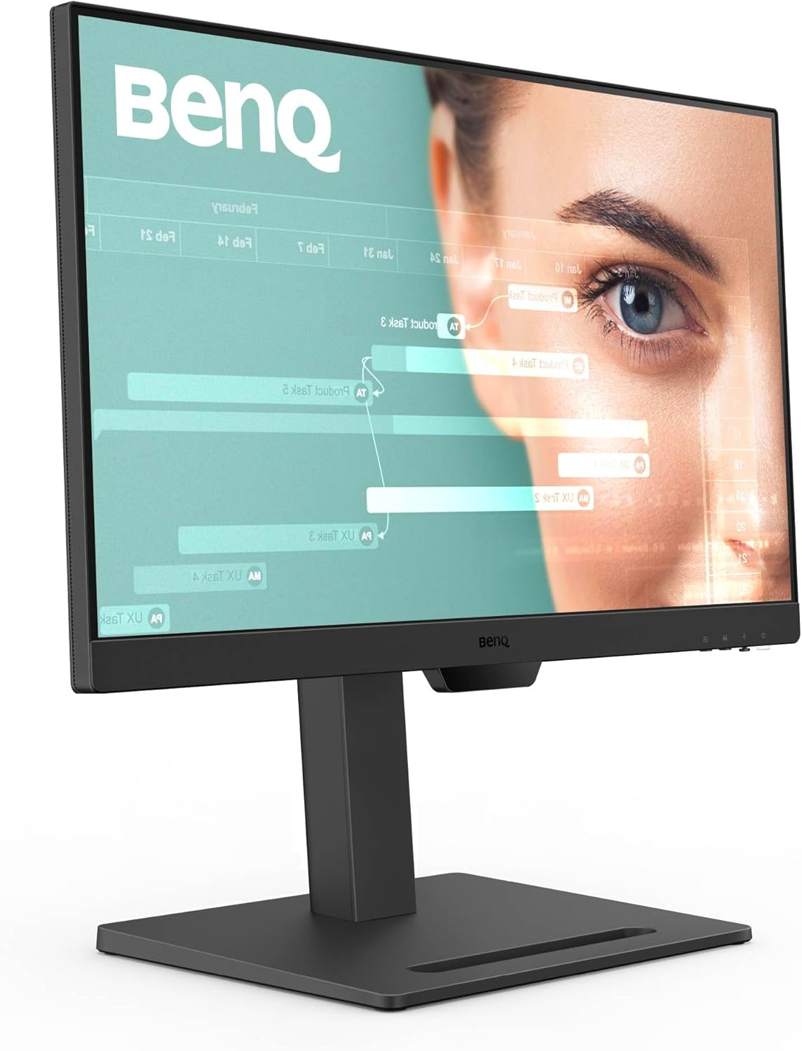 Benq GW2490T 23.8&rdquo; IPS 1080P Home Office Monitor, FHD, 100Hz, Ergo Design, High Refresh Rate, 99% Srgb, VESA Mediasync, B.I, Flicker Free, Low Blue Light, Epaper, Coding Mode, T&Uuml;V Rheinland Certified image number 6