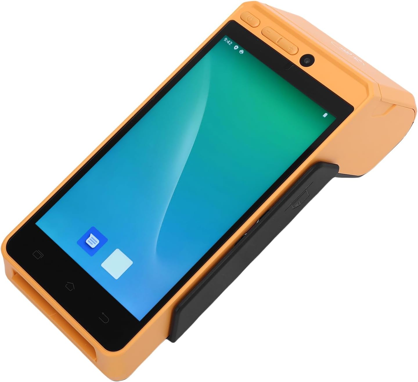 Handheld Barcode Scanner, 5.5In Touchscreen NFC Contactless Reader with 2MP/5MP Camera and 58Mm Thermal Printer, 3100Mah Battery for POS Applications image number 2