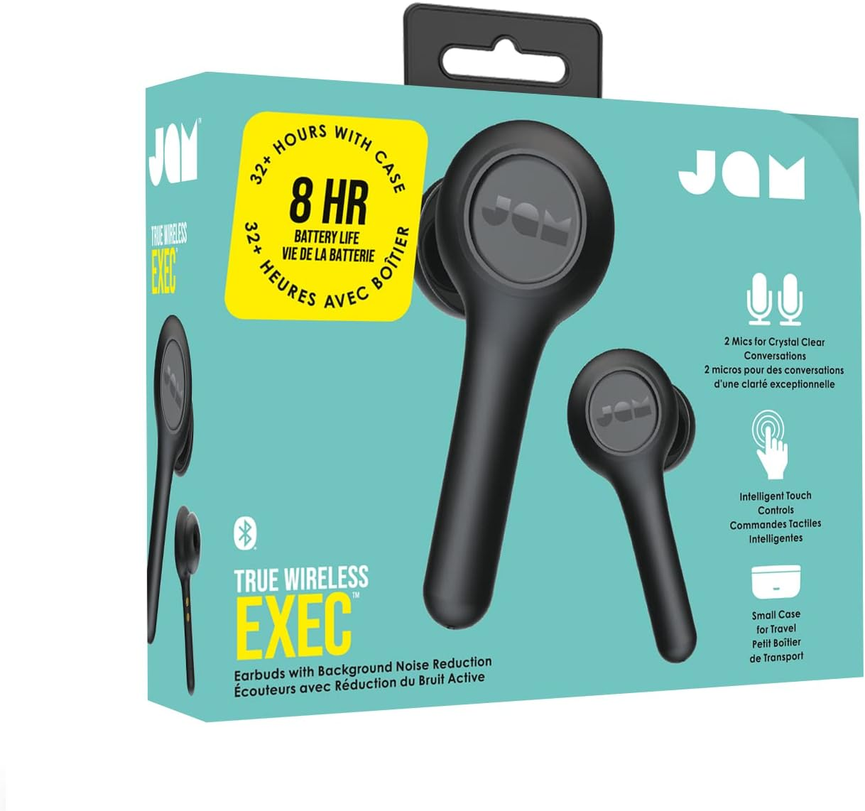 Jam Audio Xec Wireless Earbud - Black HX-EP625-BK-WW image number 1