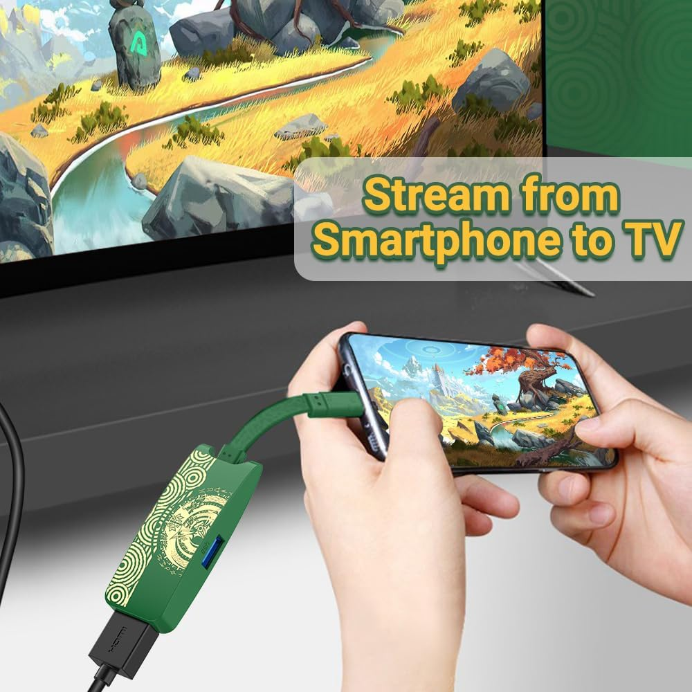 GOPALA Switch Dock for Nintendo, Switch TV Dock 4K, Switch Docking Station for Nintendo Switch OLED Steam Deck image number 6