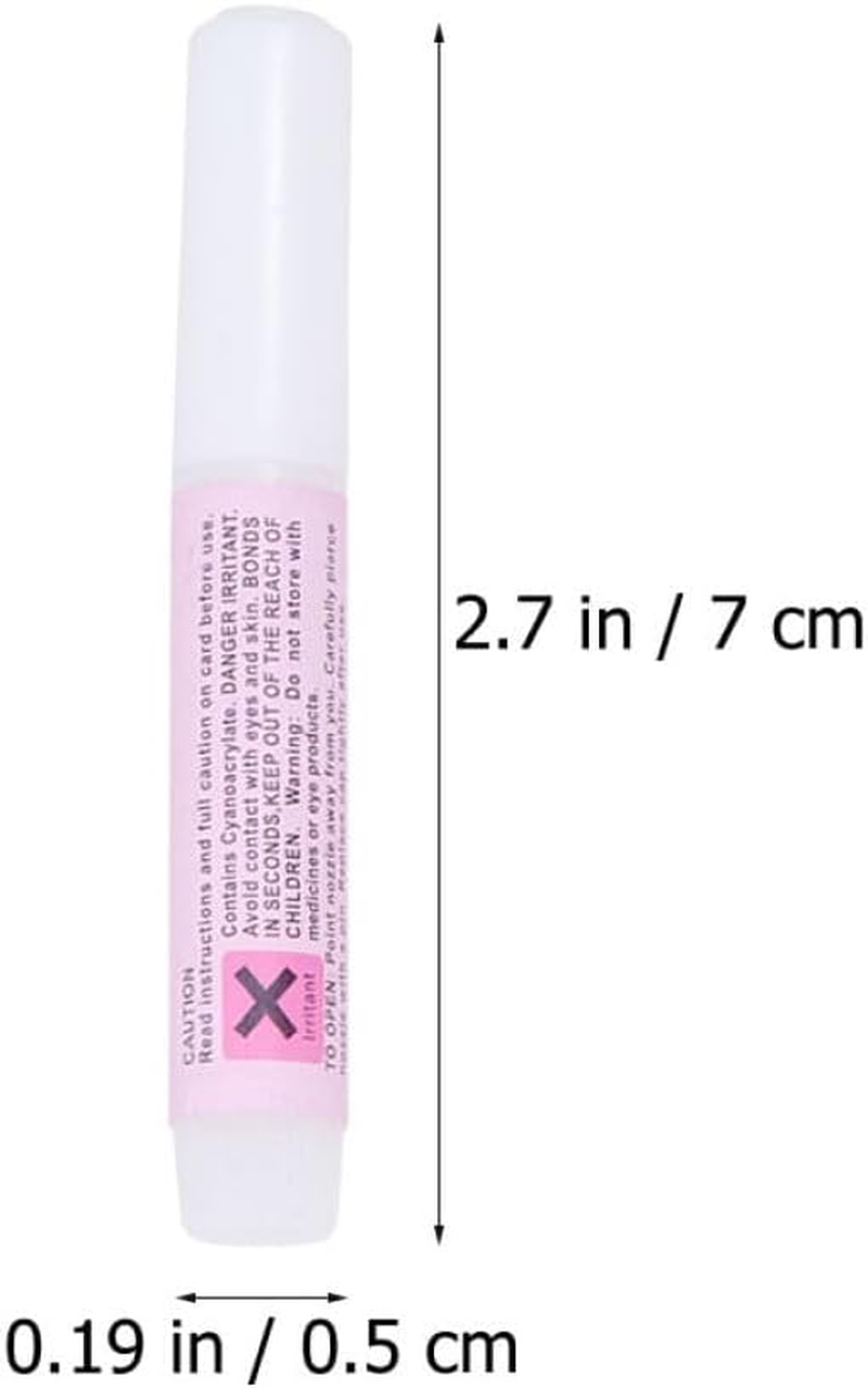 HEANUJJ 25Pcs 2G Nail Glue for Manicure Kit Super Strong Press on Nail Glue for for Professional for Home and Salon Use image number 6