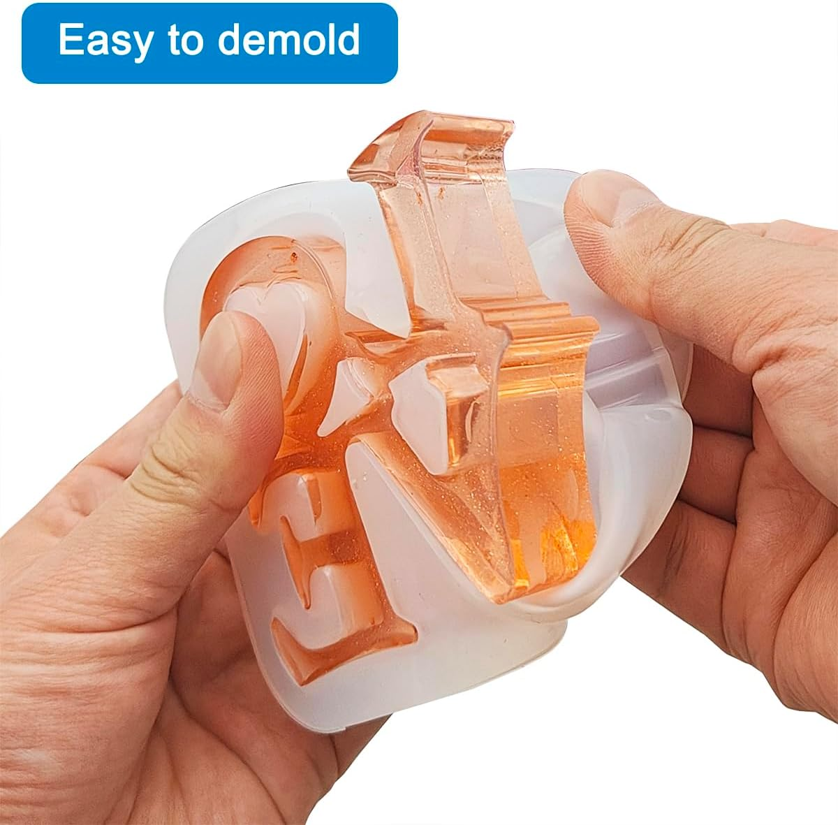 3 Sets Large Photo Frame Resin Molds, AIFUDA Heart Silicone Moluds with Love Mold for Epoxy Resin, DIY Picture Frame Mold for Resin Casting Art Crafts image number 5