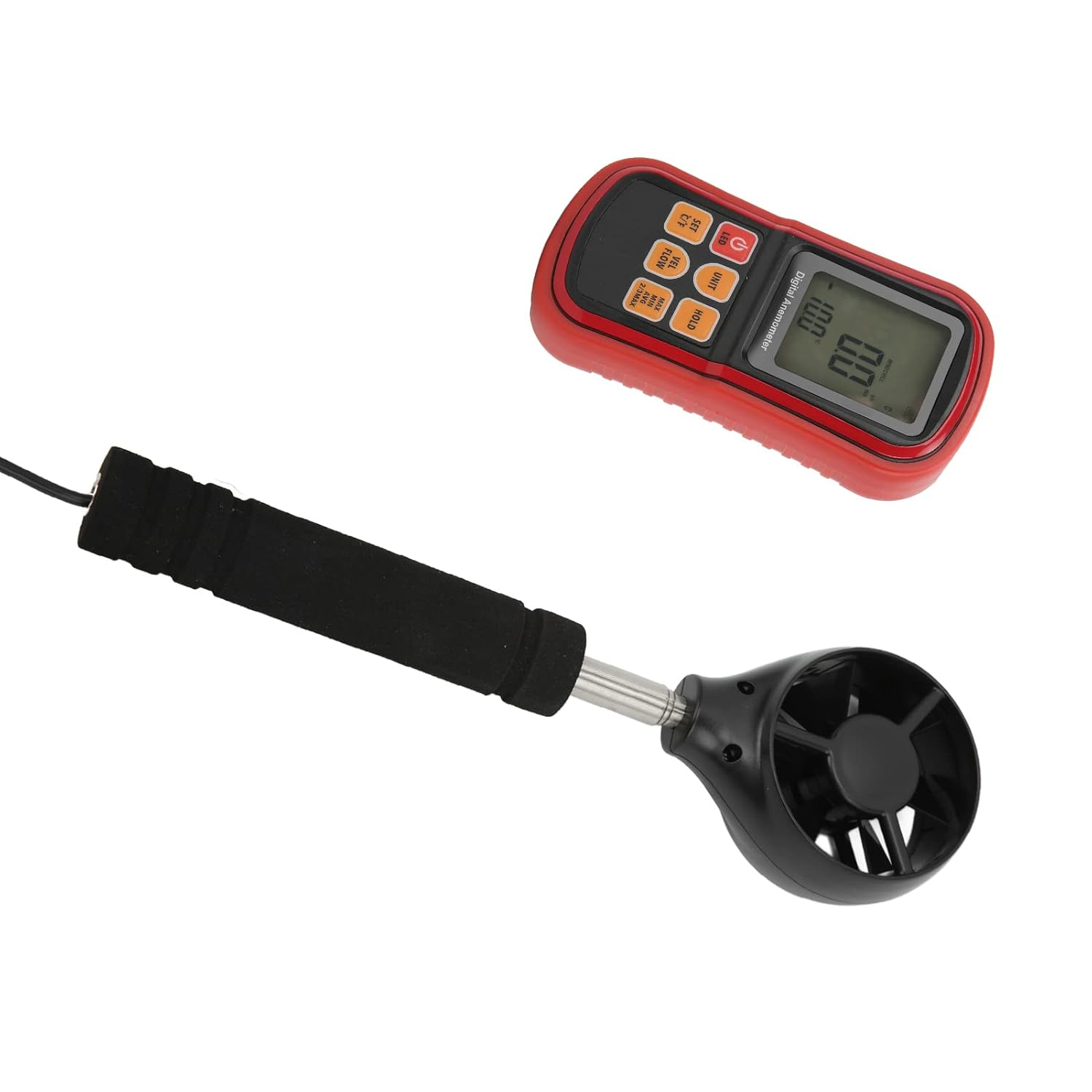 8909 High Accuracy Wind Speed Tester Handhled Digital Anemometer for Sailing Fishing Hiking image number 4