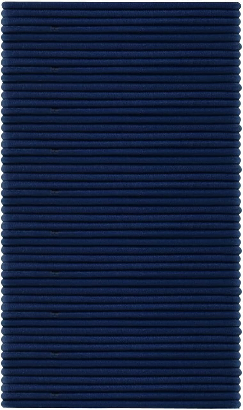 50 Pcs Elastic Hair Ties, Hair Accessories, Elastic Hair Bands Ponytail Holders, Hair Bobbles Hair Bands for Girls, Women, Kids (Dark Blue)