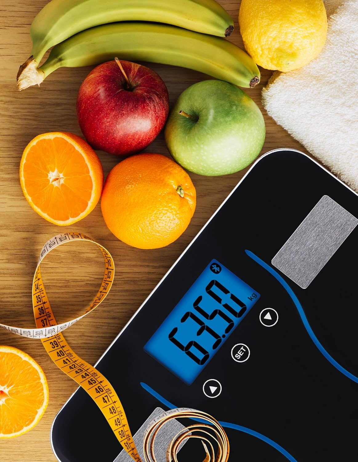 Weight Watchers Bluetooth Body Analysis Scale &ndash; Measures Weight, Fat, Water & BMI, Syncs to Smartphone or Tablet, Smart App Connectivity image number 6