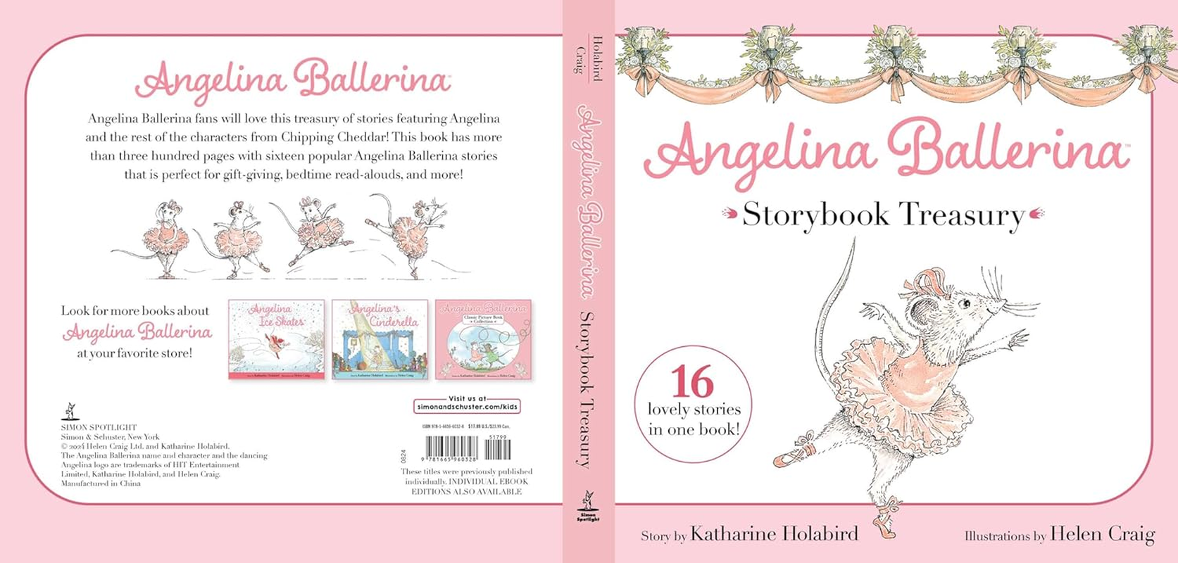 Angelina Ballerina Storybook Treasury image number 1