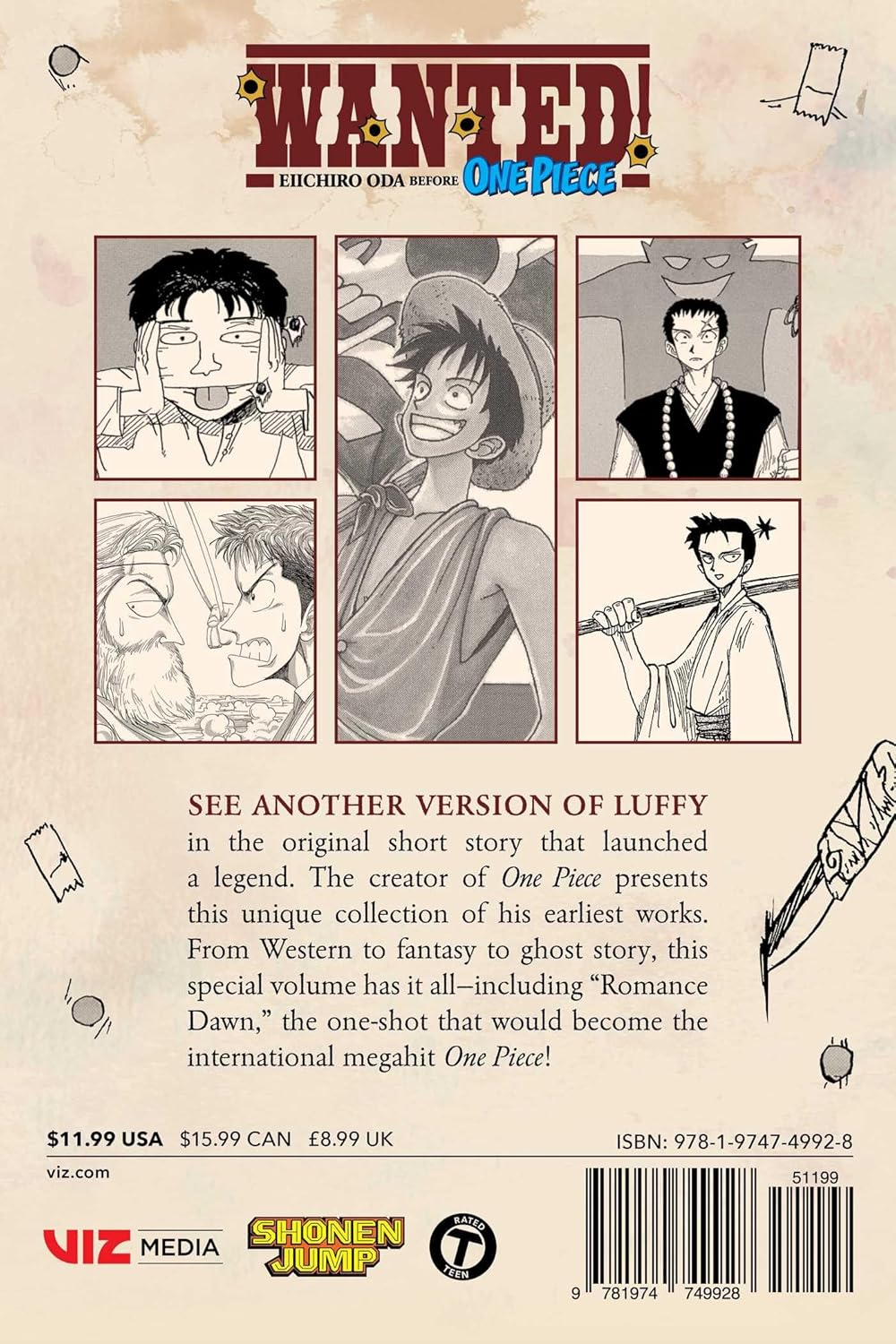 Wanted! Eiichiro Oda before One Piece