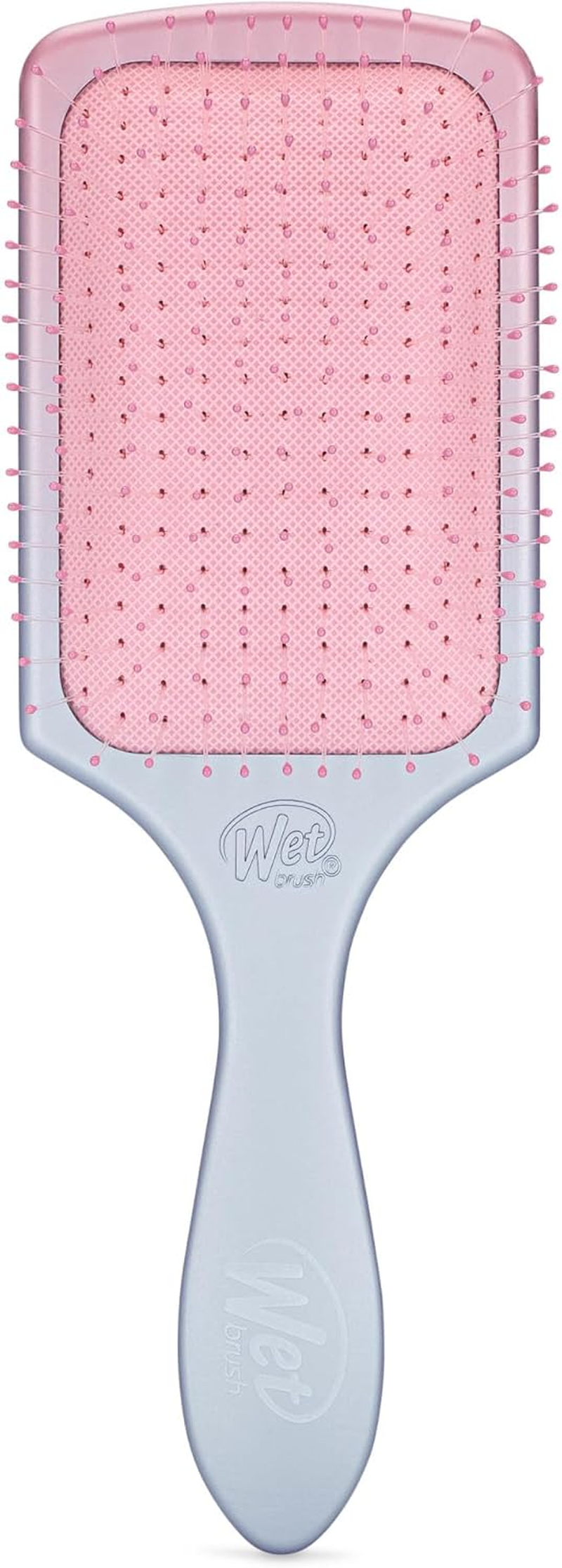 Wet Brush Paddle Detangler Hair Brush, Pink/Purple (Feel Good Ombre) - Ultra-Soft Intelliflex Bristles with Aquavent Design &ndash; Great for Hair Treatments - Pain-Free Brush for Wet Dry Damaged Hair image number 2
