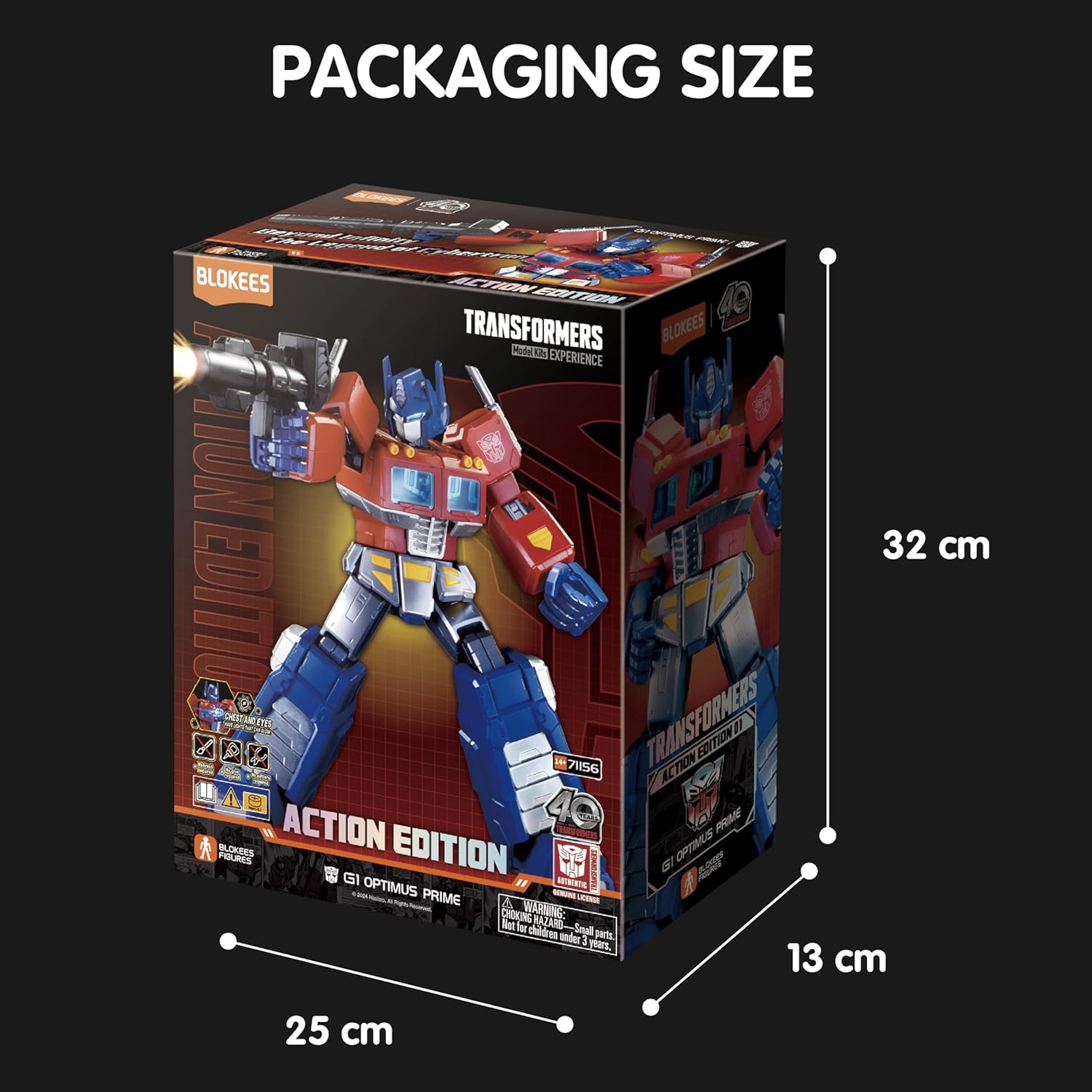Transformers Classic Class G1 Optimus Prime Model image number 1