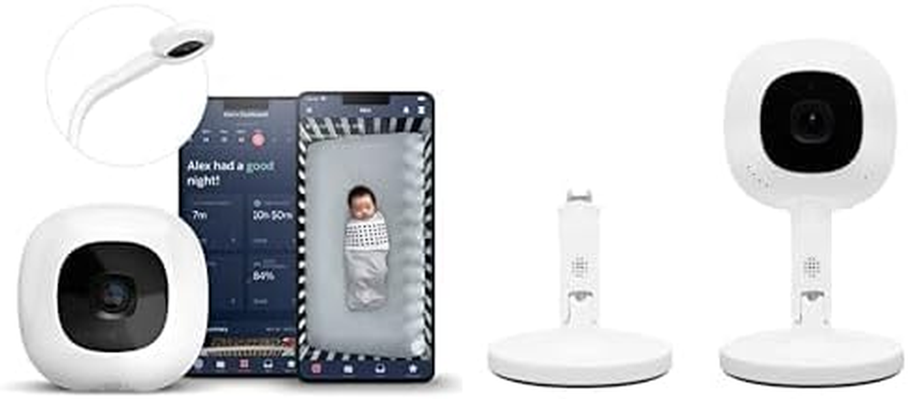 Nanit V2 Pro Baby Monitor & Floor Stand + Multistand Accessory