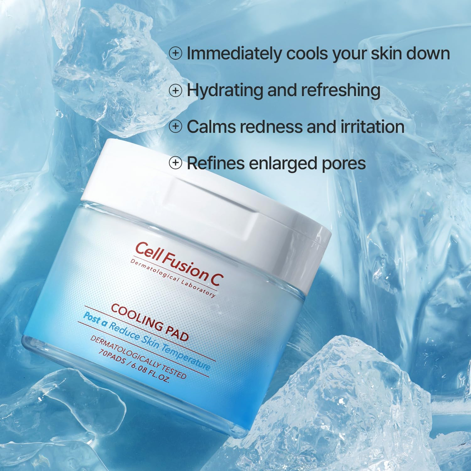 Cell Fusion C Post &Alpha; First Cooling Pad 180Ml (70 Pads) image number 2