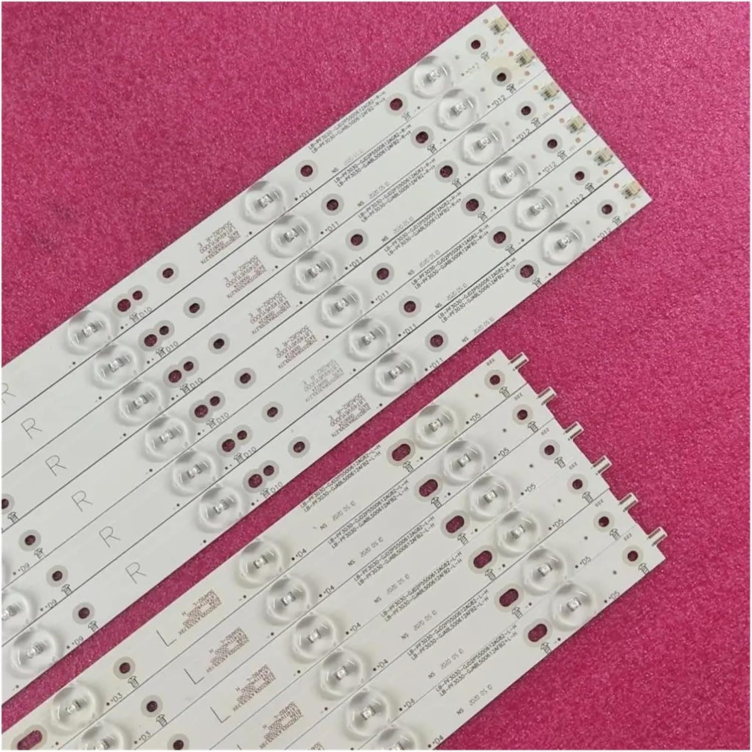 LED Strips For50 TV 50PUH6400/88 50PUF6061/12 A.-OC Le50S5970, 500TT68 V2 TPT500U1 QVN03.U GJ 2K15 D2P5 500 D612 V3 R image number 3