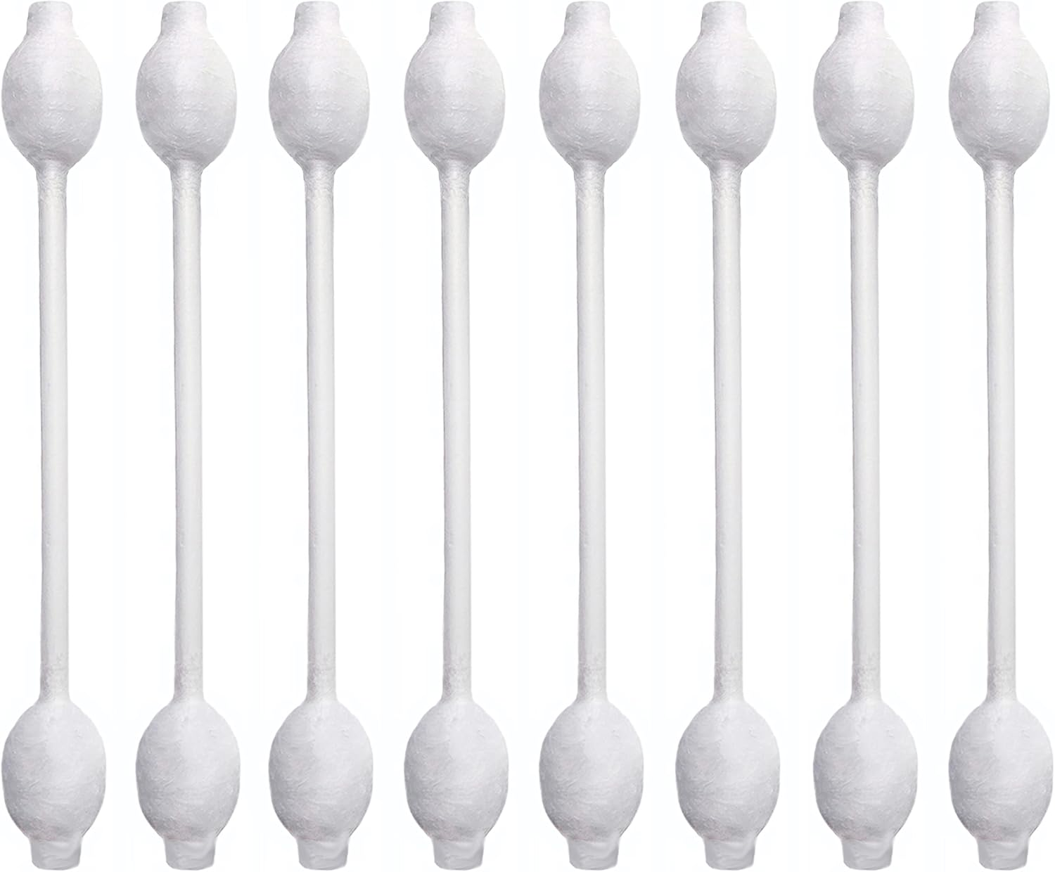 300Pcs CGR Baby Safety Cotton Swabs with Large Tips for Newborn, Babies, Kids, Children, 100% Organic Cotton, White Paper Sticks, 5 Pack of 60 Swabs Total(5 Paper Boxes) image number 4