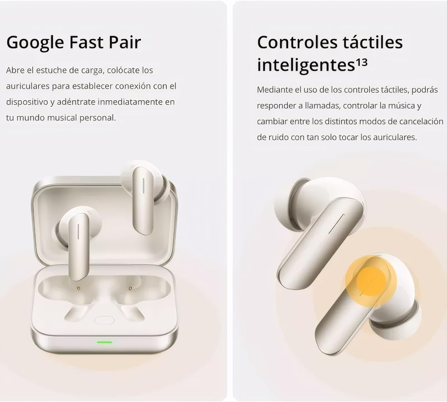 Realme Buds Air 7, 12.4Mm Dynamic Bass Drivers, 52Hrs Playtime, 52Db Hybrid ANC, 6 Mic ENC, 45Ms Low Latency, 360&deg; Spatial Audio, Hi-Res LHDC, IP55 Dust & Water Resistant, BT V5.4 - (Lavender Purple) image number 6